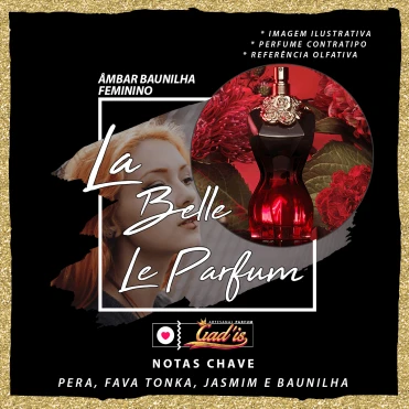 Perfume Similar Gadis 1077 Inspirado em La Belle Le Parfum Contratipo